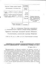 Сведения начальника Камско-Воткинского горного округа о деятельности Воткинского завода за 1916 г. 17 марта 1917 г.