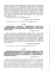 Сообщение Малмыжского уездного комиссара Временного правительства губернскому комиссару о сопротивлении жителей дер. Сардыкбаж воинскому отряду при учете хлеба и проведении сельскохозяйственной переписи. 17 августа 1917 г.