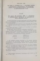 Не ранее 10 сентября 1918 г. — Сведения о ходатайствах крестьян по уравнительному переделу земли