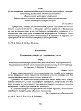 Из распоряжения начальника Повенецкой почтово-телеграфной конторы начальнику Лумбушского почтового отделения об исполнении циркуляров начальника Архангельского почтово-телеграфного округа относительно корреспонденции в Австро-Венгрию. 27 мая 1916 г. 