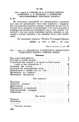 1797 г. апреля 9. — Письмо М.И. Кутузова генерал-адъютанту А.И. Нелидову о количестве обслуживающего персонала корпуса