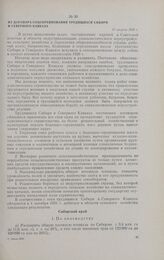 Из договора соцсоревнования трудящихся Сибири и Северного Кавказа. 11 августа 1929 г.