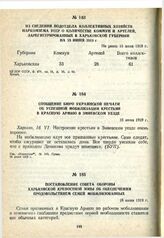 Из сведений подотдела коллективных хозяйств Наркомзема УССР о количестве коммун и артелей, зарегистрированных в Харьковской губернии на 15 июня 1919 г. Не ранее 15 июня 1919 г.