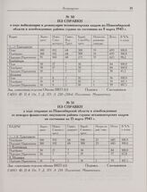 Из справки о ходе мобилизации и реэвакуации механизаторских кадров из Новосибирской области в освобожденные районы страны по состоянию на 8 марта 1943 г. 