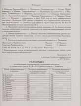 Приложение № 1 к решению Алтайского крайисполкома от 17.VII.1944 г. Разнарядка на мобилизацию эвакуированных ленинградцев для работы в строительных трестах № 16 и 53 Наркомсудпрома в г. Ленинграде