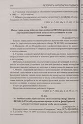 Из постановления Буйских бюро райкома ВКП(б) и райисполкома о проведении фронтовой декады по выполнению плана лесозаготовок. 10 декабря 1942 г.