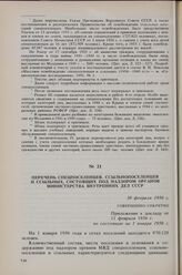 Перечень спецпоселенцев, ссыльнопоселенцев и ссыльных, состоящих под надзором органов Министерства внутренних дел СССР по состоянию на 1 января 1956 г. 10 февраля 1956 г. 