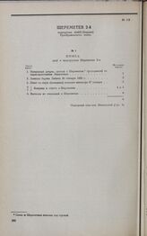 Дело Н.В. Шереметева 2-го. Опись документов дела Н.В. Шереметева 2-го, скрепленная надворным советником А.А. Ивановским