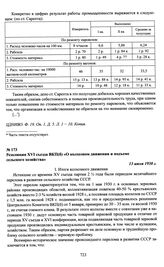 Резолюция XVI съезда ВКП(б) «О колхозном движении и подъеме сельского хозяйства». 13 июля 1930 г.