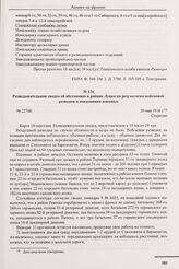 Разведывательная сводка об обстановке в районе Луцка по результатам войсковой разведки и показаниям пленных. 30 мая 1916 г. 