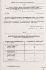 Уведомление главноуполномоченного Внутреннего района России Российского общества Красного Креста уполномоченному Красного Креста области войска Донского областному предводителю дворянства коллежскому советнику Н.И. Полякову о принятии в ведение Кр...