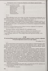 Из доклада Новоузенской уездной земской управы уездному земскому собранию о развитии в уезде районных музеев. [19 ноября 1915 г.] 