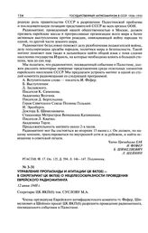 Управление пропаганды и агитации ЦК ВКП(б) - в Секретариат ЦК ВКП(б) о нецелесообразности проведения еврейского радиомитинга. 12 июня 1948 г.