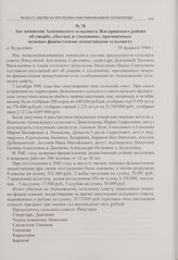 Акт комиссии Акимовского сельсовета Жиздринского района об ущербе, убытках и злодеяниях, причиненных немецко-фашистскими захватчиками сельсовету. д. Будылевка. 20 февраля 1944 г. 