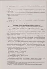 Сводный акт комиссии Кошняковского сельсовета Износковского района по учету ущерба, причиненного немецко-фашистскими оккупантами территории сельсовета. пос. Износки. 1943 г. 