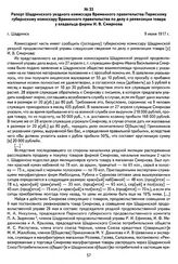 Рапорт Шадринского уездного комиссара Временного правительства Пермскому губернскому комиссару Временного правительства по делу о реквизиции товара у владельца фирмы И. В. Смирнова. Г. Шадринск, 9 июня 1917 г.