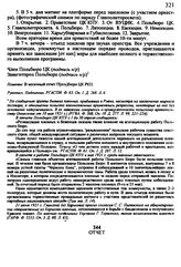 Отчет о работе Польбюро [Тверского Губкома партии] за март-апрель 1921 года